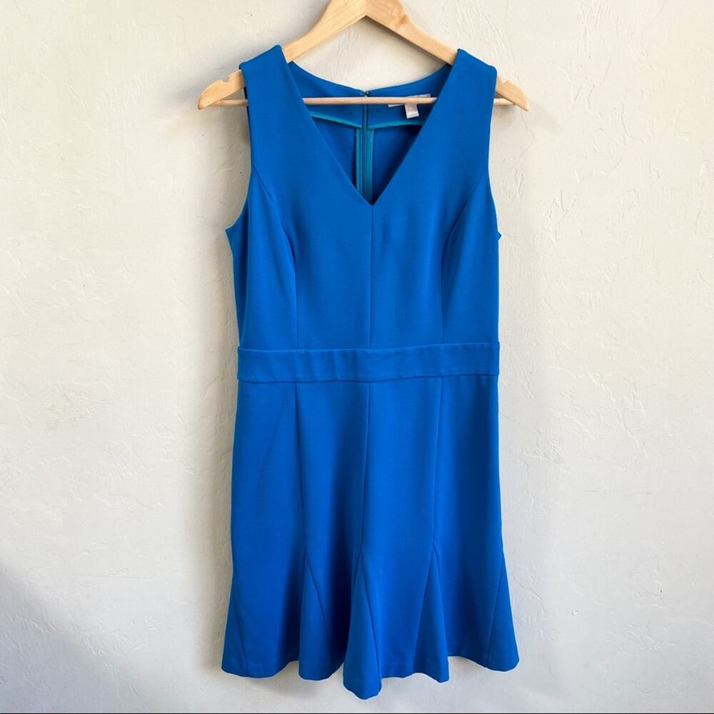 Banana‎ Republic Blue Sleeveless Dress 10